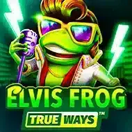 Elvis Frog True Ways Lucky 7 Even Online Casino Games Logo
